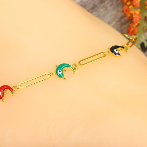 "Elegant Handmade Anklet – Delicate Jewelry for Women, MAR091232 - Picture 1 of 10